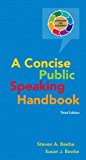 Book Cover A Concise Public Speaking Handbook