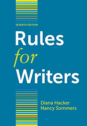 Diana Hacker Writers Ref 6Th Edition