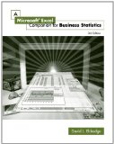 Book Cover A Microsoft Excel Companion for Business Statistics