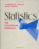 Book Cover Statistics: The Conceptual Approach (Springer Undergraduate Textbooks in Statistics)