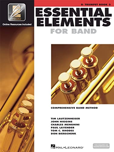 Book Cover Essential Elements Band with EEi Trumpet, Book 2 B flat