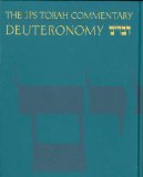 Book Cover The JPS Torah Commentary: Deuteronomy