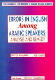 Book Cover Errors in English Among Arabic Speakers: Analysis & Remedy-Handbook for Teachers of English to Arab Students (Arabic Edition)