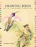 Book Cover Drawing Birds with Colored Pencils