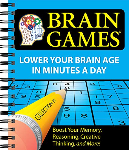 Book Cover Brain Games #1: Lower Your Brain Age in Minutes a Day (Volume 1)
