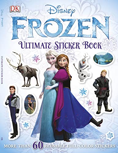 Book Cover Ultimate Sticker Book: Frozen: More Than 60 Reusable Full-Color Stickers