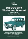 Book Cover Land Rover Discovery Workshop Manual Owners Edition Model Years 1990-1998: Owners Manual