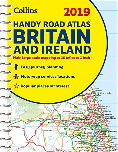 Book Cover 2019 Collins Handy Road Atlas Britain and Ireland