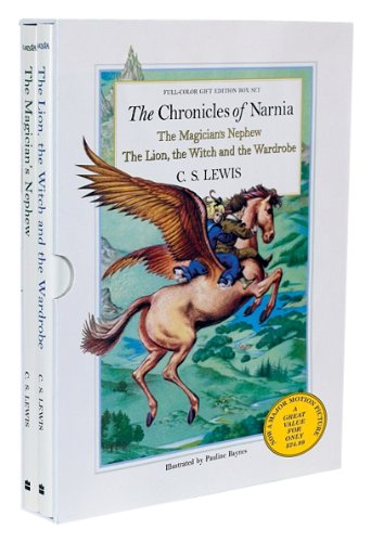 Book Cover The Chronicles of Narnia Full-Color Oversize Gift Edition Box Set: The Magician's Nephew; The Lion, the Witch, and the Wardrobe