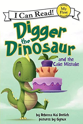 Book Cover Digger the Dinosaur and the Cake Mistake