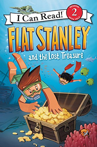 Book Cover Flat Stanley and the Lost Treasure (I Can Read Level 2)