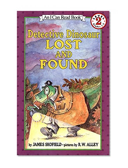 Book Cover Detective Dinosaur Lost and Found (I Can Read Level 2)
