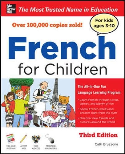 Book Cover French for Children with Three Audio CDs, Third Edition