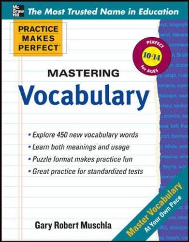 Book Cover Practice Makes Perfect Mastering Vocabulary (Practice Makes Perfect Series)