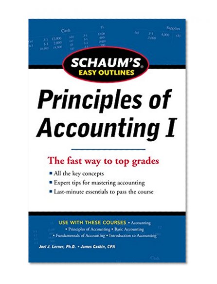 Book Cover Schaum's Easy Outline of Principles of Accounting