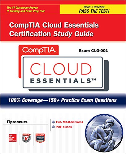 Book Cover CompTIA Cloud Essentials Certification Study Guide (Exam CLO-001) (Certification Press)