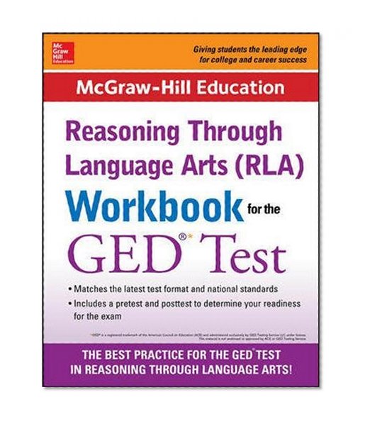 Book Cover McGraw-Hill Education RLA Workbook for the GED Test