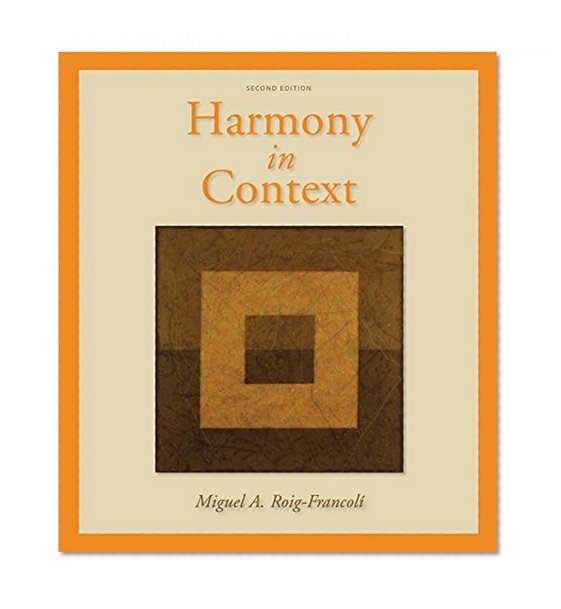 Book Cover Workbook/Anthology for use with Harmony in Context