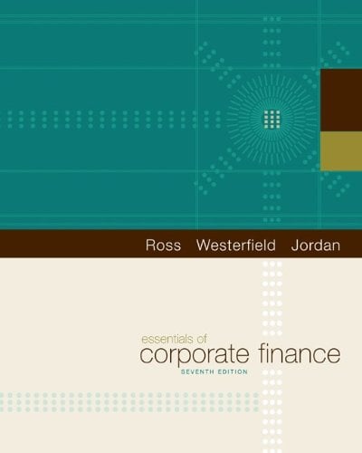 Book Cover Essentials of Corporate Finance (The Mcgraw-hill/Irwin Series in Finance, Insurance, and Real Estate)