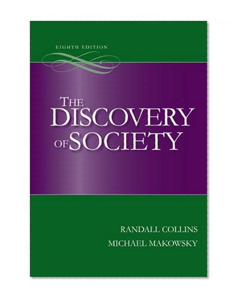 Book Cover The Discovery of Society, 8th Edition