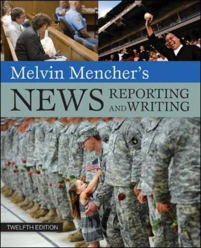 Book Cover Melvin Mencher's News Reporting and Writing