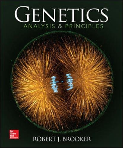 Book Cover Genetics: Analysis and Principles