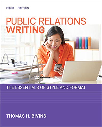 Book Cover Public Relations Writing: The Essentials of Style and Format