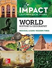 Book Cover McGraw Hill Impact World HIstory and Geography Medieval and Early Times Grade 7 Student Edition