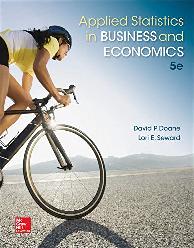Book Cover Applied Statistics in Business and Economics