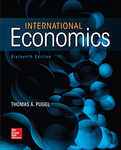 Book Cover International Economics (Mcgraw-hill Series in Economics)