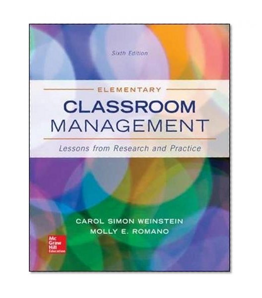 Book Cover Elementary Classroom Management: Lessons from Research and Practice