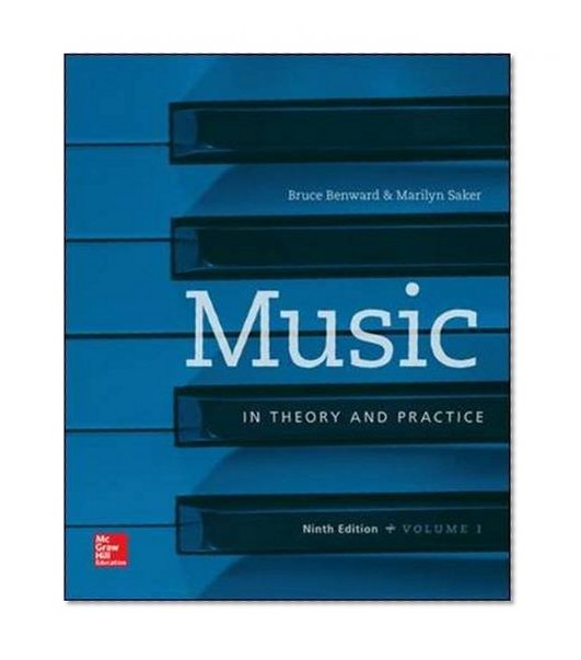 Book Cover Music in Theory and Practice Volume 1 (B&B Music)