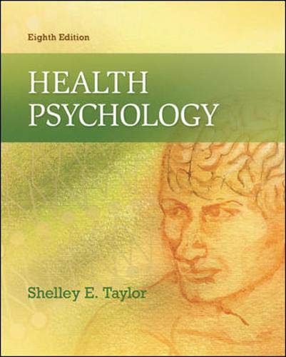 Book Cover Health Psychology
