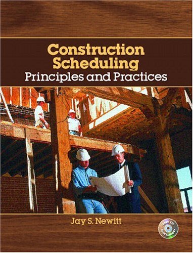 Book Cover Construction Scheduling: Principles and Practices