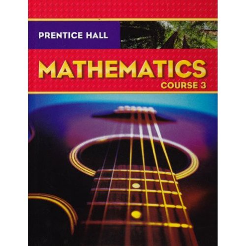 Book Cover Prentice Hall Math, Course 3, Student Edition