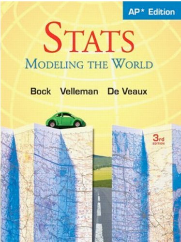 Book Cover Stats: Modeling the World Nasta Edition Grades 9-12