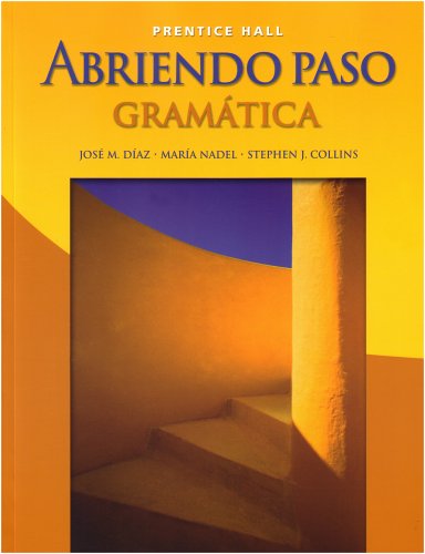 Book Cover Abriendo Paso: Gramatica, Student Edition