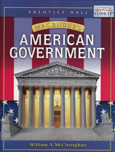 Book Cover MAGRUDER'S AMERICAN GOVERNMENT STUDENT EDITION 2004C