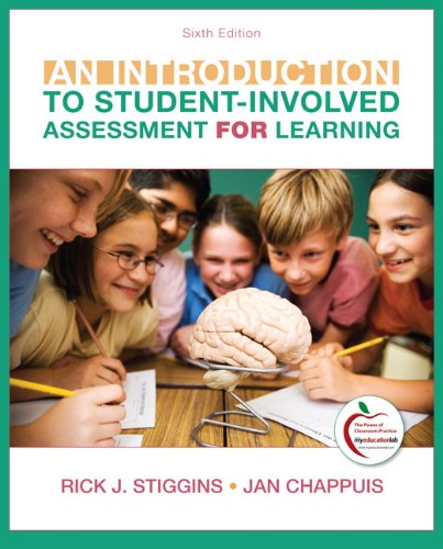 Book Cover An Introduction to Student-Involved Assessment FOR Learning (6th Edition)