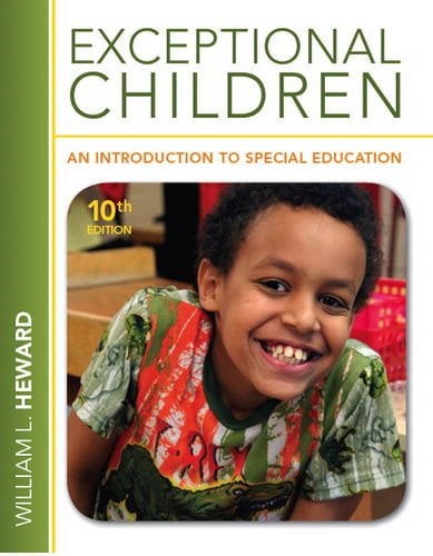 Book Cover Exceptional Children: An Introduction to Special Education (10th Edition)