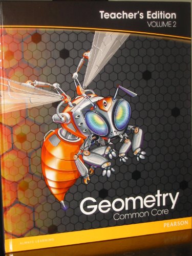 Book Cover Pearson Geometry: Common Core, Vol. 2, Teacher's Edition