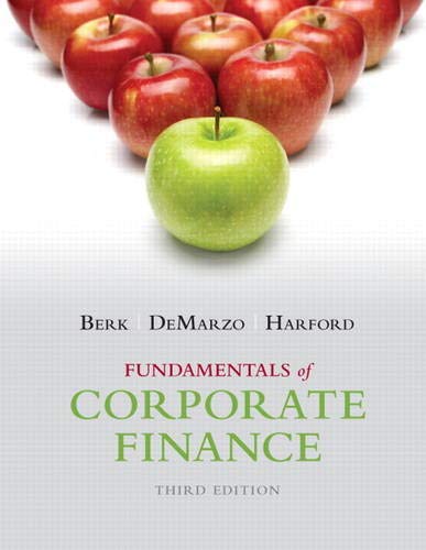 Book Cover Fundamentals of Corporate Finance (3rd Edition) (Pearson Series in Finance)