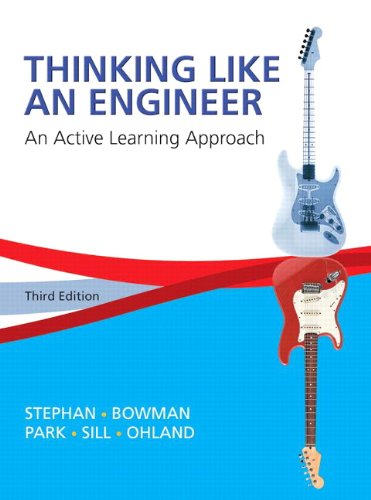 Book Cover Thinking Like an Engineer: An Active Learning Approach (3rd Edition)