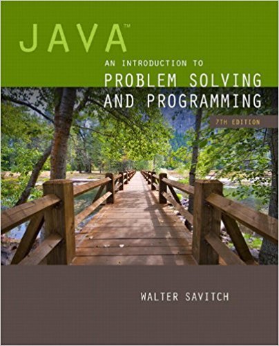 Book Cover Java: An Introduction to Problem Solving and Programming (7th Edition)