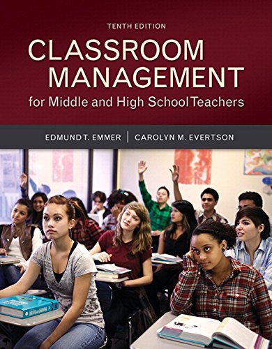 Book Cover Classroom Management for Middle and High School Teachers with MyLab Education with Enhanced Pearson eText, Loose-Leaf Version -- Access Card Package (Myeducationlab)