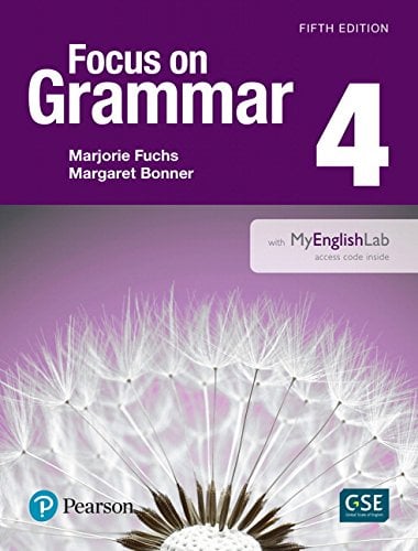 Book Cover Focus on Grammar 4 with MyEnglishLab (5th Edition)