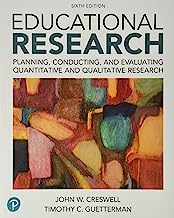 Book Cover Educational Research: Planning, Conducting, and Evaluating Quantitative and Qualitative Research plus MyLab Education with Enhanced Pearson eText -- ... New in Ed Psych / Tests & Measurements)