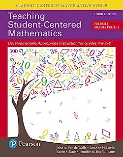 Book Cover Teaching Student-Centered Mathematics: Developmentally Appropriate Instruction for Grades Pre-K-2 (Volume I) (3rd Edition)