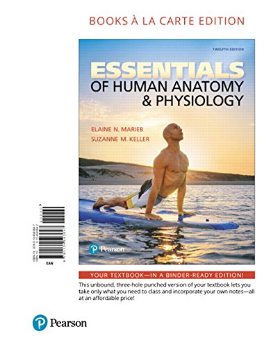Book Cover Essentials of Human Anatomy & Physiology, Books a la Carte Edition