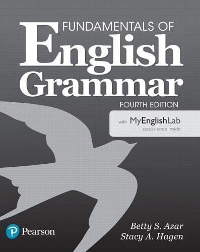 Book Cover Fundamentals of English Grammar with MyEnglishLab (4th Edition)